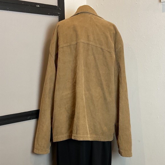 Vtg Bass Corduroy Zip Jacket Sz XL - Picture 3 of 3